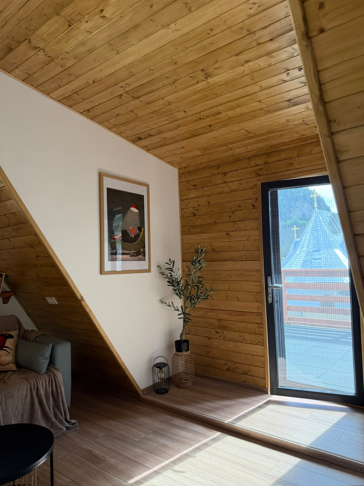 Zonă de Relaxare la Etaj